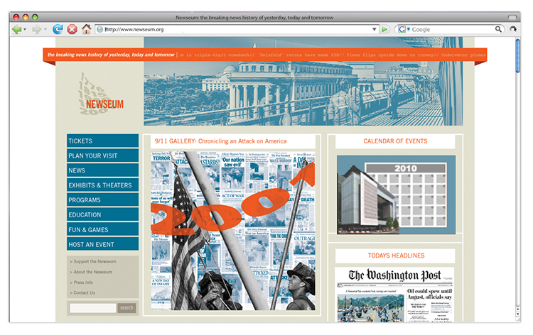Newseum_website